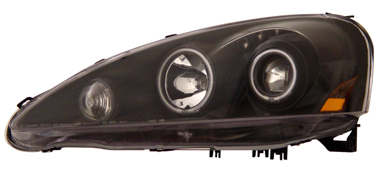 Acura Rsx Black 2006. Acura RSX Projector Headlights