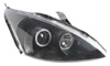 Ford Focus 2000-2004 Black Projector Headlights w/ halo