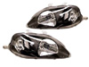 Honda Civic 1999-2000 Black JDM Headlight Conversion