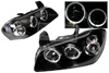 Nissan Maxima 2000-2001 Black Housing Projector Headlights