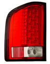 2007 Chevrolet Silverado  Red/Clear LED Tail Lights