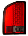 2008 Chevrolet Silverado  Red / Smoke LED Tail Lights