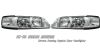 1997 Nissan Maxima   Chrome 1pc R34 Style Euro Crystal Headlights