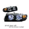 Bmw 7 Series 1995-2002  Black 1pc W/halo Projector Headlights