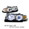 2000 Bmw 7 Series   Chrome 1pc W/halo Projector Headlights