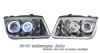 Volkswagen Jetta 1999-2004  Titanium W/halo Projector Headlights