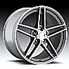 2003 Chevrolet Corvette  20x11 5x4.75 +64 - C6 Z06 Motorsport Wheel -  Grey Machine Face With Cap 