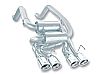 Chevrolet Corvette C6 6.2l V8 2009-2012 Borla 2.5", 2" Rear Exhaust Section  "s-Type" - Dual Round Rolled Angle-Cut