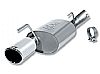 Ford Mustang  2010-2010 Borla 2.5" Rear Exhaust Section - Single Round Rolled Angle-Cut  Long X Single Round Rolled Angle-Cut Intercooled" Dia