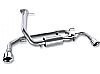 Mazda Mazda 3 2.3l Turbo 2010-2011 Borla 2.5", 2.25" Rear Exhaust Section - Single Round Rolled Angle-Cut