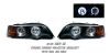 Bmw X5 2001-2003  Black W/ Ccfl Halo Projector Headlights
