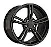 1999 Chevrolet Corvette  17x8.5 5x4.75 +56 2008 Style Wheel - Gloss Black With Cap 