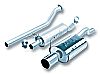 Acura RSX Type S 2.0l 2002-2006 Borla 2.25" Cat-Back Exhaust System - Single Round Rolled