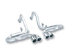 2002 Chevy Corvette LS1/LS6  Borla Quad Round Tip Cat-Back Exhaust Systems