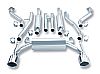 Nissan 350Z  2003-2008 Borla 2.25", 2" True Dual Cat-Back Exhaust System - Single Round Rolled Angle-Cut Phantom