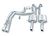 2004 Pontiac Gto 5.7l  Borla 2.25" Cat-Back Exhaust System - Dual Round Rolled Angle-Cut