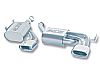 2002 Bmw M3 E46  Borla 2.5", 1.75" Cat-Back Exhaust System - Single Rectangle Rolled Angle-Cut