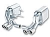 2005 Porsche 911 996 Gt3  Borla 2.25", 1.75" Cat-Back Exhaust System - Dual Round Rolled Angle-Cut