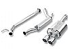 Honda Civic Coupe 2.0l 4 Cyl 2006-2011 Borla 2.25" Cat-Back Exhaust System - Dual Round Rolled Angle-Cut