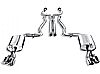 Pontiac G8 /Gxp 6.0l V8 2008-2009 Borla 2.5" Cat-Back Exhaust System - Dual Round Rolled Angle-Cut