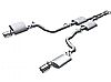 Dodge Charger SRT-8 6.1l 2005-2010 Borla 2.75" Cat-Back Exhaust System - Single Round Rolled Angle-Cut Lined