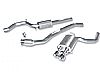 Audi A4 2.0l Turbo 2009-2010 Borla 2.5" Cat-Back Exhaust System - Dual Oval Rolled Angle-Cut
