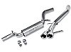 2008 Volkswagen Cc 2.0l  Borla 2.5" Cat-Back Exhaust System - Dual Oval Rolled Angle-Cut