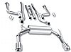 Infiniti Fx 5.0l V8 2009-2010 Borla 2.25" Cat-Back Exhaust System - Single Round Half-Rolled Angle-Cut Phantom