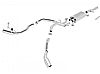 Gmc Sierra 1500 2009-2012 Borla 2.75", 2.25" Cat-Back Exhaust System - Single Round Rolled Angle-Cut  Long X Single Round Rolled Angle-Cut Intercooled" Dia