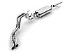 Ford F150 Raptor 5.4l 2009-2012 Borla 3", 2.5" Cat-Back Exhaust System - Dual Round Rolled Angle-Cut
