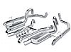 2006 Ford Crown Victoria   Borla 2.25", 2" Cat-Back Exhaust System - Turndown/Turnout