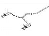 Subaru WRX  2011-2012 Borla 3", 2.25", 2" Cat-Back Exhaust System - Dual Round Rolled Angle-Cut