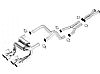 Chevrolet Corvette Zo6/Zr1 7.0l/6.2l V8 2006-2012 Borla 3", 2" Cat-Back Exhaust System W/X-Pipe "atak" - Dual Round Rolled Angle-Cut Intercooled