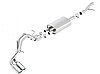 2011 Chevrolet Tahoe   Borla 3", 2.5" Cat-Back Exhaust System - Dual Round Rolled Angle-Cut