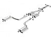 2012 Chrysler 300C Rt 5.7l V8  Borla 2.5" Cat-Back Exhaust System "S-Type" - No Tips