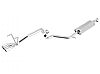 Fiat 500 1.4l 2012-2012 Borla 2" Cat-Back Exhaust System - Dual Round Rolled Angle-Cut