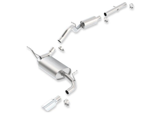 2013 Jeep wrangler cat back exhaust #4