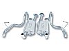 1988 Ford Mustang Gt  Borla 2.25", 2" Cat-Back Exhaust System - Turndown/Turnout