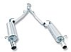 Mazda RX-7  1986-1991 Borla 2", 2.25" Cat-Back Exhaust System - Single Round Intercooled