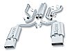Chevrolet Corvette C4 5.7l V8 1992-1996 Borla 2.5" Cat-Back Exhaust System - Rectangle Lt-Single Round