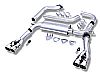 Chevrolet Camaro 5.7l V8 1993-1995 Borla 3" Cat-Back 3" Adj Exhaust System - Dual Square Angle-Cut Intercooled