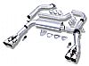 Chevrolet Camaro 5.7l V8 1995-1997 Borla 3" Cat-Back 3" Adj Exhaust System - Dual Square Angle-Cut Intercooled