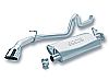 Land Rover Range Rover 3.9l/4.2l V8 1990-1995 Borla 2.25" Cat-Back Exhaust System - Single Round Rolled Angle-Cut Lined