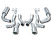 1998 Dodge Viper Gts/Rt-10 8.0l V10  Borla 3" Cat-Back Exhaust System - Dual Round Rolled Angle-Cut Tips