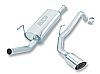 2000 Toyota Tundra   Borla 2.25" Cat-Back Exhaust System - Single Round Angle-Cut Phantom