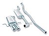 Audi A4 Quattro 1.8t 1997-2001 Borla 2.25" Cat-Back Exhaust System - Dual Round Rolled Angle-Cut