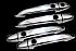 Door Handle Covers - GMC Envoy Chrome Door Handle Covers