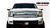 2011 Chevrolet Silverado 1500  - Rbp Rx Series Studded Frame Main Grille Chrome 2pc