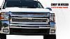 2009 Chevrolet Silverado 2500hd/3500hd  - Rbp Rx Series Studded Frame Main Grille Chrome 2pc