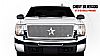 2007 Chevrolet Silverado 2500hd/3500hd  - Rbp Rx Series Studded Frame Main Grille Chrome 1pc